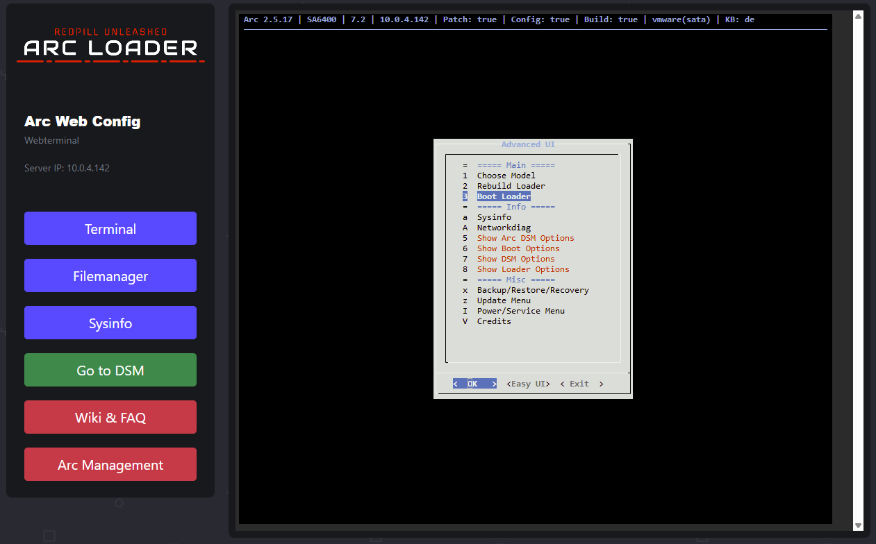 Arc_Web_UI